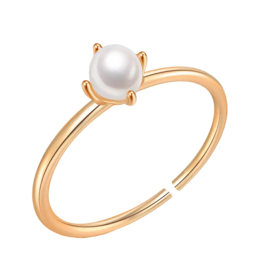 Anillo perla