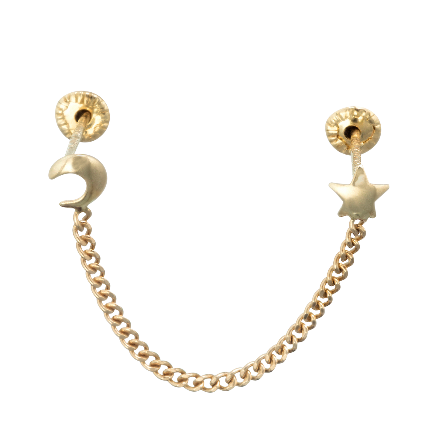 Estrella-luna cadena