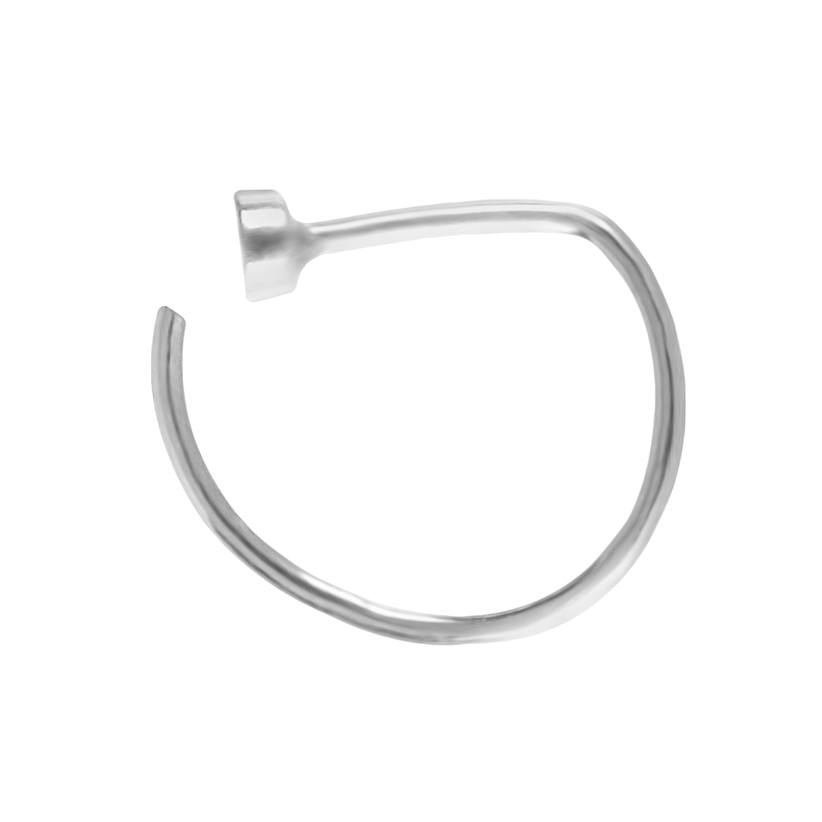 Media arracada ORO 10k