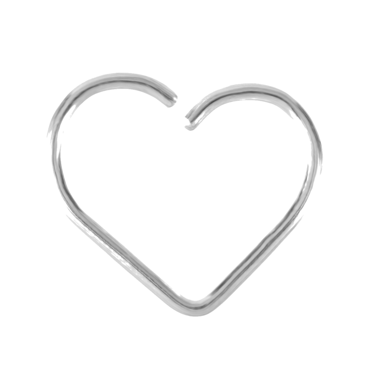 Arracada Forma Corazon