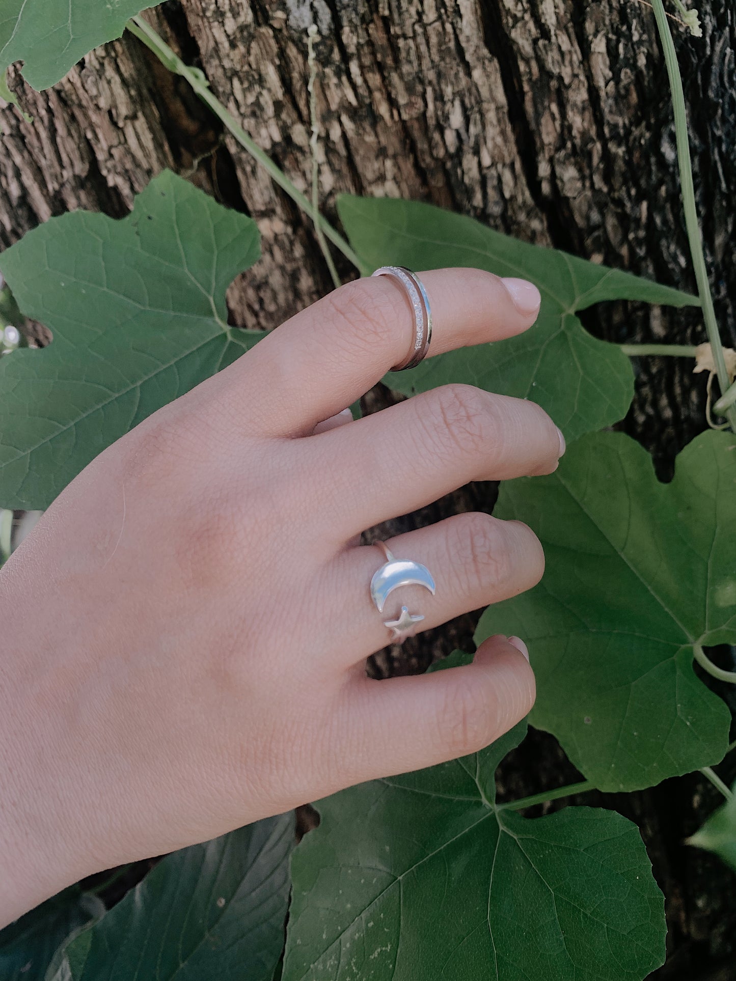 Anillo luna-estrella