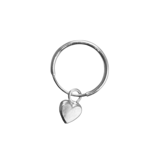 Arracada Corazón liso