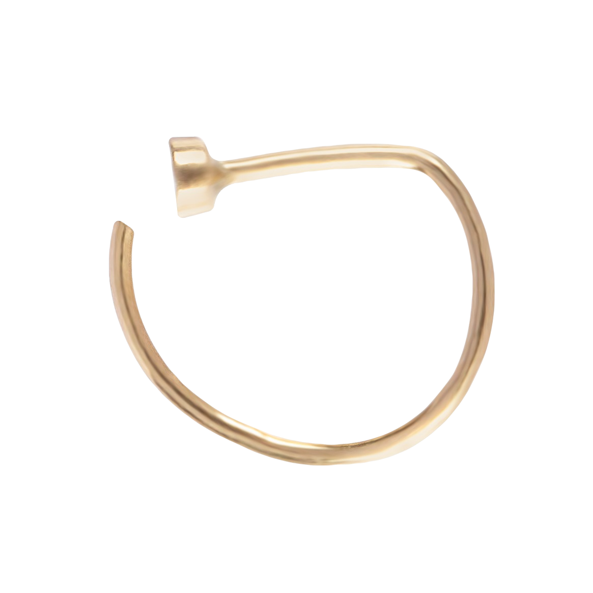 Media arracada ORO 10k