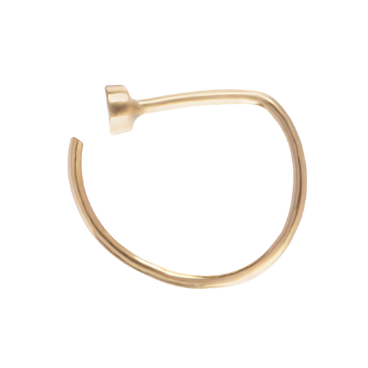 Media arracada ORO 10k