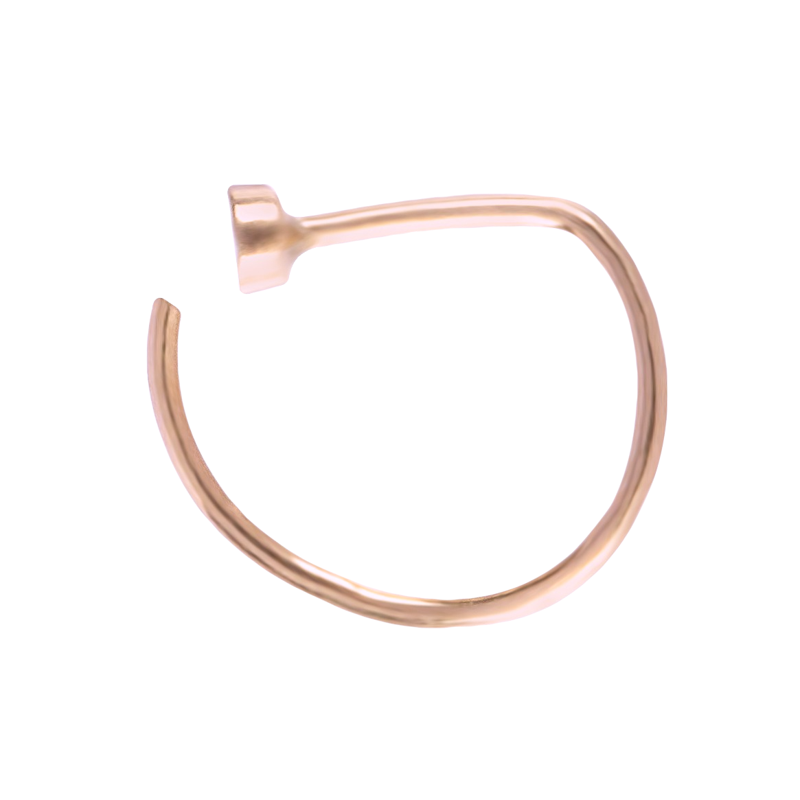 Media arracada ORO 10k