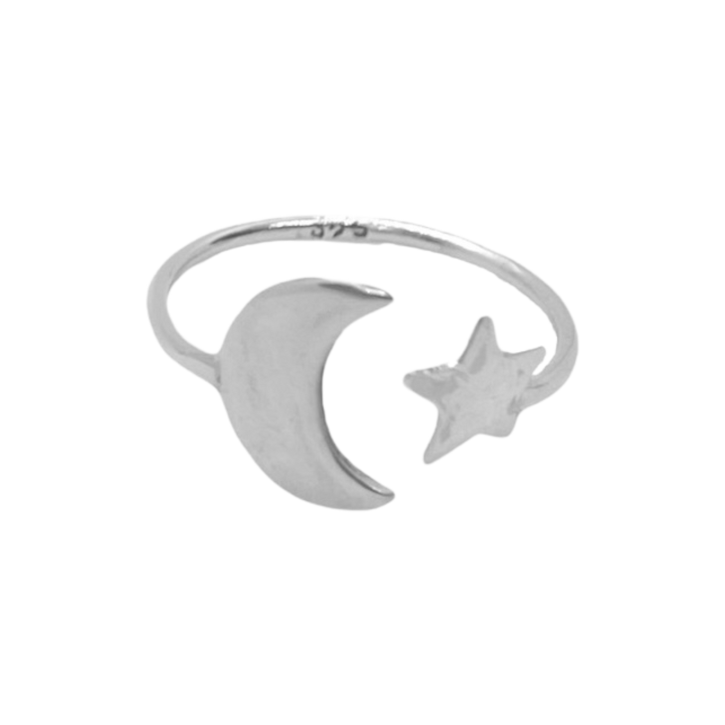 Anillo luna-estrella