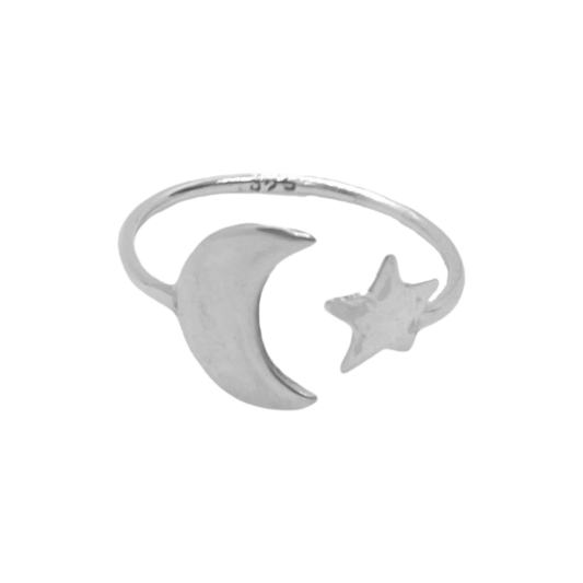Anillo luna-estrella