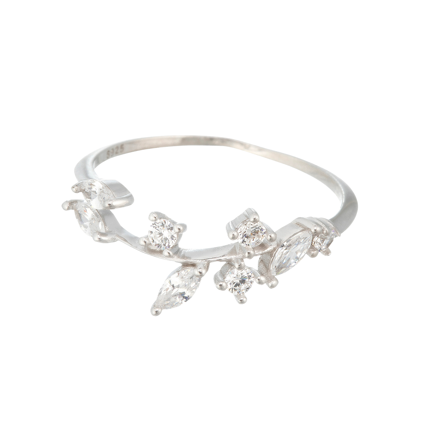 Anillo Rama Zirconia