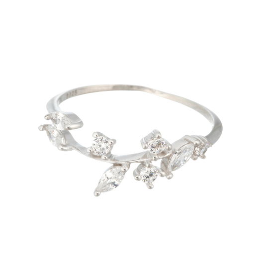 Anillo Rama Zirconia