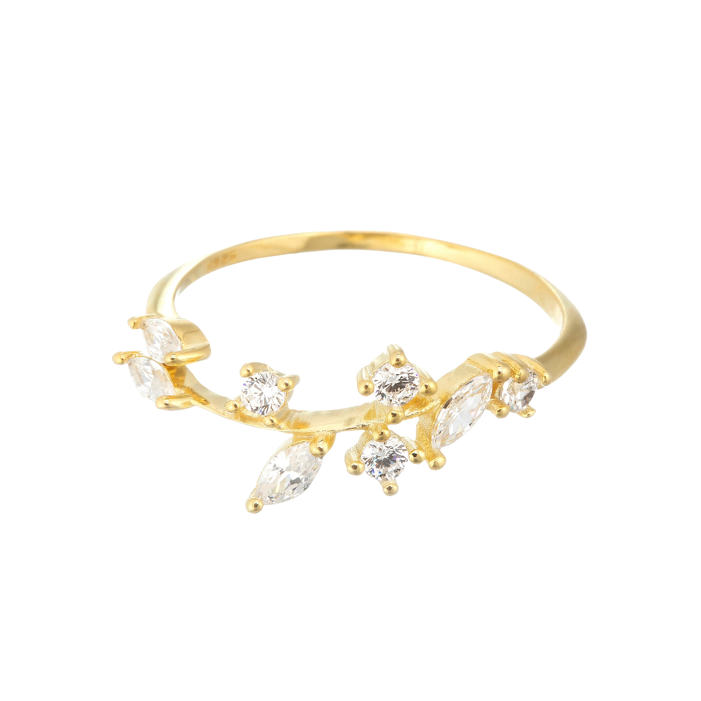 Anillo Rama Zirconia