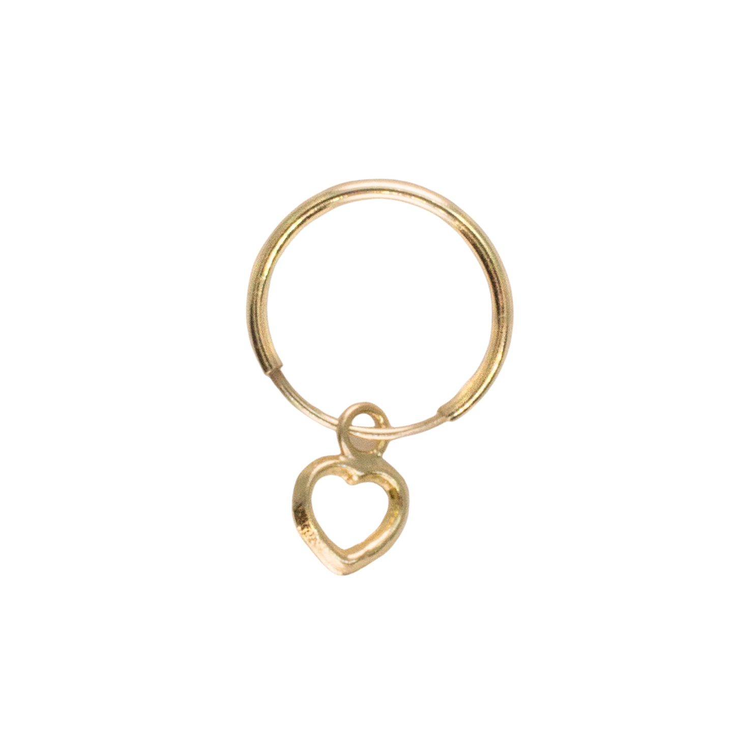 Arracada Corazón Hueco