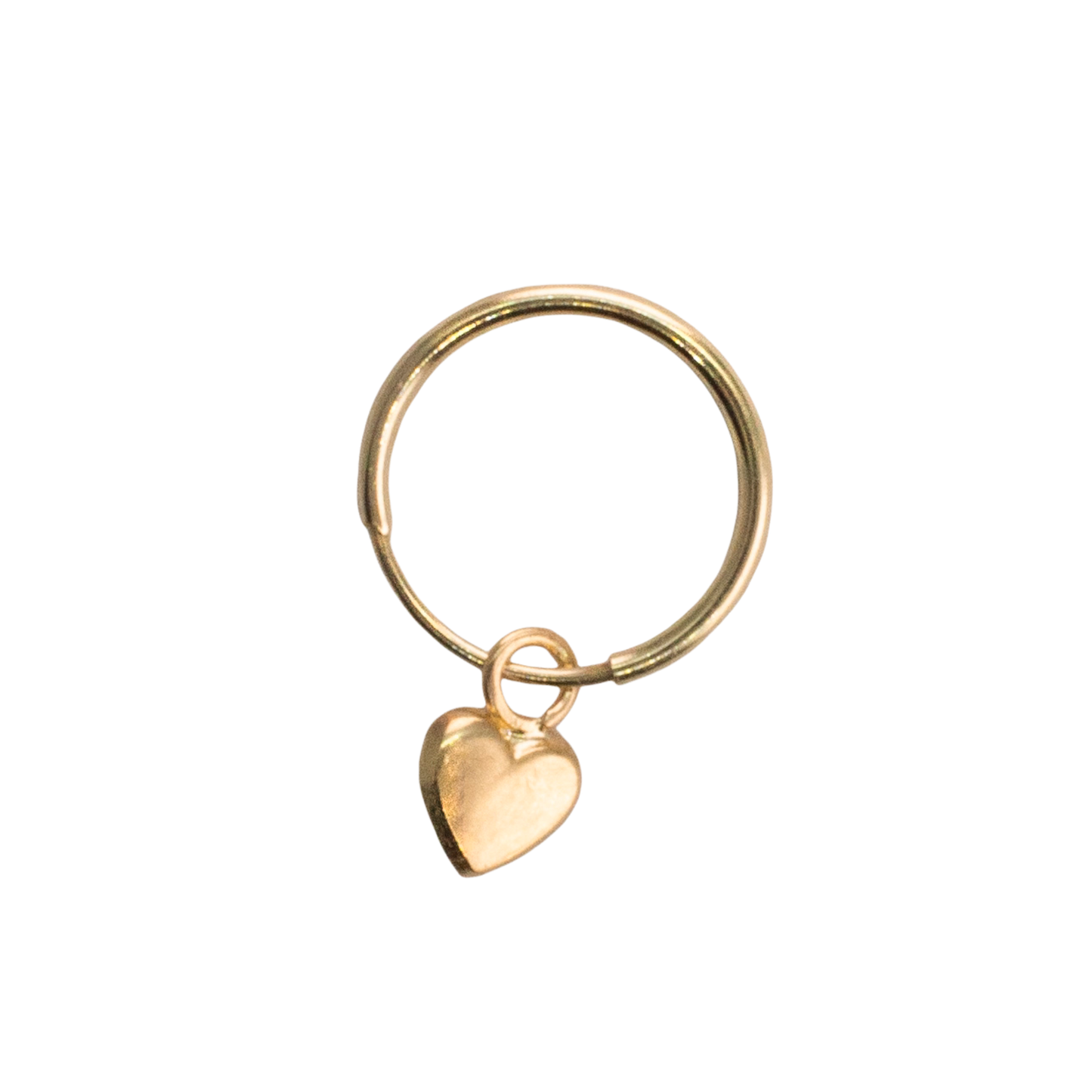 Arracada Corazon liso