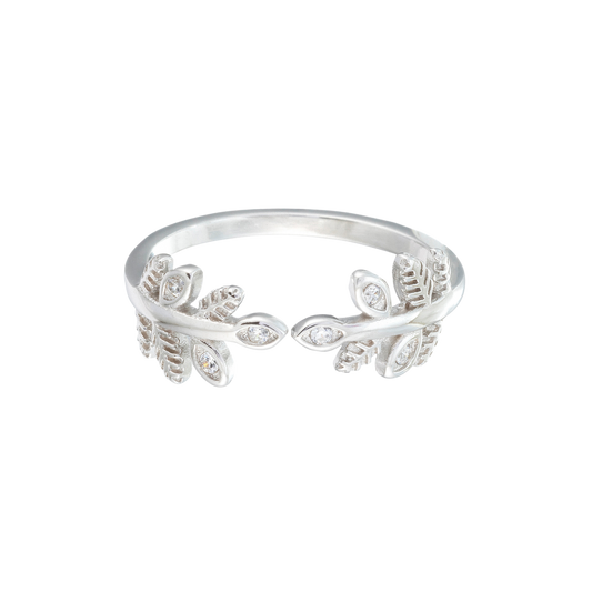 Anillo doble espiga gruesa