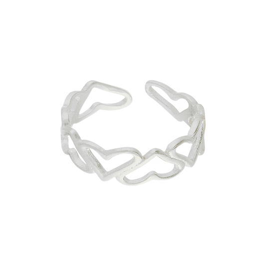 Anillo midi heart