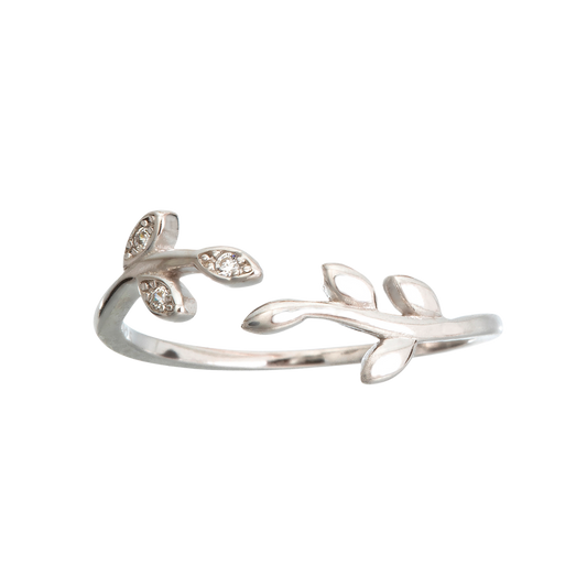 Anillo dos espigas sencillo