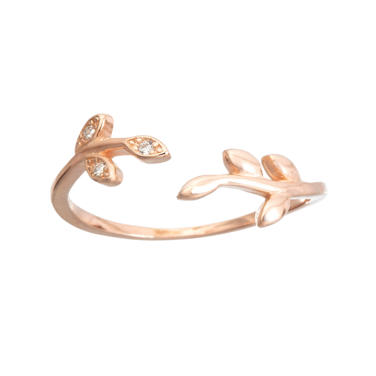 Anillo dos espigas sencillo